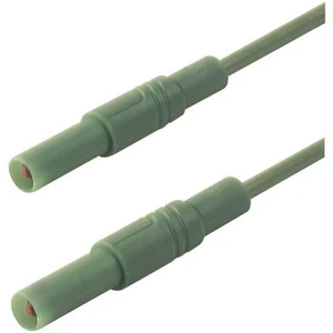 4 mm safety test lead, silicone, 2x plugs straight, 200 cm