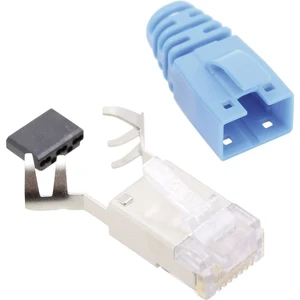 BEL Stewart Connectors SS39BLE Konektor RJ45 CAT 6 SS39BLE zástrčka, rovná  Počet pólov: 8P8C  modrá 1 ks