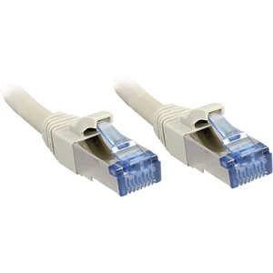 LINDY 47134 RJ45 sieťové káble, prepojovacie káble CAT 6A S/FTP 2.00 m sivá s ochranou 1 ks