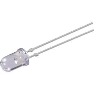 Vishay TLHB 5800 LED s vývodmi   modrá guľatý 5 mm 380 mcd 4 ° 20 mA 3.9 V