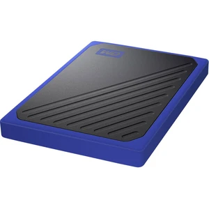 WD My Passport™ Go 2 TB externý SSD disk USB 3.2 Gen 1 (USB 3.0) čierna, modrá  WDBMCG0020BBT-WESN