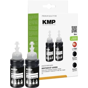 KMP Ink refill náhradný Brother BT-6000, BT6000BK kompatibilná Dual čierna B66 1545,0001