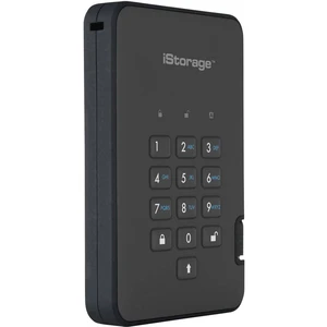 iStorage diskAshur 2®  externý pevný disk 6,35 cm (2,5")  USB 3.2 Gen 2 (USB 3.1) čierna IS-DA2-256-2000-B