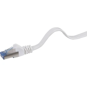 Sieťový kábel RJ45 RENKFORCE CAT6A S / FTP patch 15 m, plochý