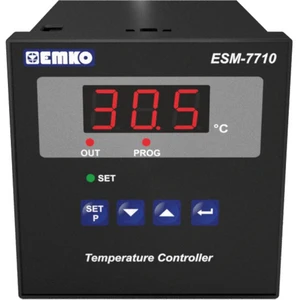 Emko ESM-7710.2.18.0.1/01.00/2.0.0.0 2-bodový regulátor termostat NTC -50 do 100 °C relé 7 A (d x š x v) 95 x 72 x 72 mm