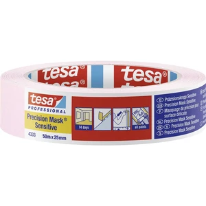 tesa PRECISION SENSITIVE 04333-00018-02 krepová lepiaca páska Precízny krep® svetle staroružová (d x š) 50 m x 25 mm 1 k