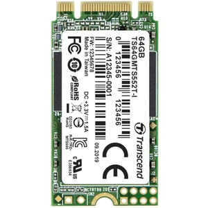 Transcend MTS552T-I 64 GB interný M.2 PCIe NVMe SSD 2242 SATA 6 Gb / s Retail TS64GMTS552T-I