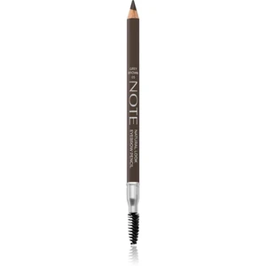 Note Cosmetique Natural Look tužka na obočí s kartáčkem 05 Grey Brown 1,08 g