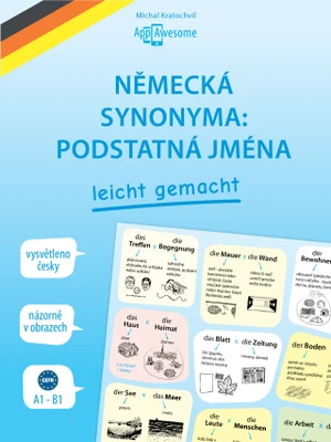 Německá synonyma: podstatná jména - Michal Kratochvíl - e-kniha