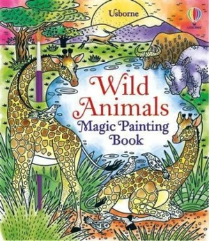 Wild Animals Magic Painting Book - Abigail Wheatley