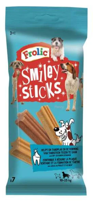 Frolic Smiley Sticks Medium Tyč. Hovädzie/Hyd. 175g