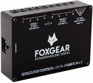 Foxgear Powerhouse 3000 Napájecí adaptér