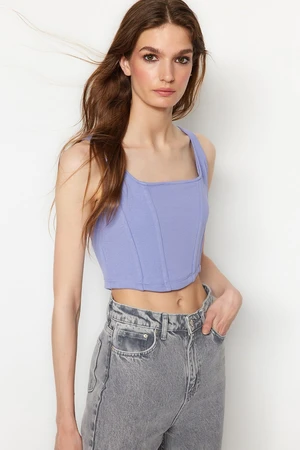 Dámsky Crop Top Trendyol Knitted