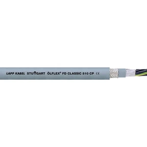 LAPP 26420-1000 vedenie ťažnej reťaze ÖLFLEX® CLASSIC FD 810 CP 3 G 0.75 mm² sivá 1000 m