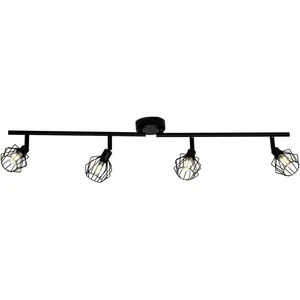 Brilliant Noris G54132/06 stropná lampa LED  G9 En.trieda 2021: F (A - G) 12 W čierna