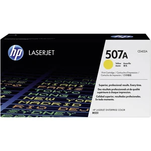 HP 507A CE402A kazeta s tonerom  žltá 6000 Seiten originál toner