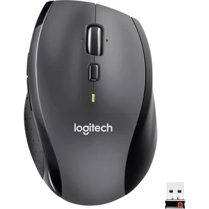 Logitech M705 Marathon #####Kabellose Maus bezdrôtový laserový/á čierna, strieborná 7 null 1000 dpi ergonomická