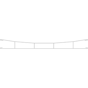 Viessmann 4138 H0 trolejové vedenie  profi koľaj H0 Fleischmann, H0 RocoLine (bez uloženia) 165.5 mm 5 ks