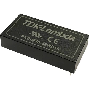 TDK PXD-M30-48WD12 DC / DC menič napätia do auta   1.25 A 30 W Počet výstupov: 2 x