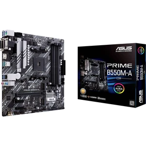 Asus PRIME B550M-A/CSM Základná doska Socket AMD AM4 Tvarový faktor Micro-ATX Čipová sada základnej dosky AMD® B550