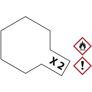 Tamiya akrylová farba biela (lesklá) X-2 sklenená nádoba 23 ml