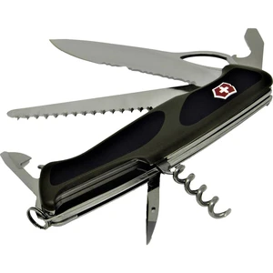 Victorinox RangerGrip 179 0.9563.MWC4 švajčiarsky vreckový nožík  Počet funkcií 12 olivová, čierna