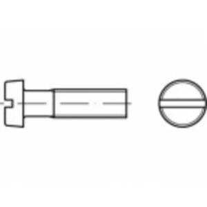 Šrouby s válcovou hlavou TOOLCRAFT TO-5358633, N/A, M1.6, 3 mm, nerezová ocel, 100 ks