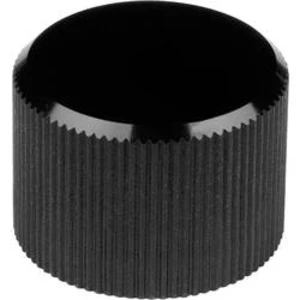 Otočný knoflík Mentor 508.613, (Ø x v) 24 mm x 15 mm, černá, 1 ks