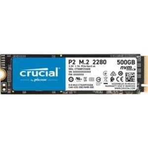 Interní SSD disk NVMe/PCIe M.2 500 GB Crucial P2 CT500P2SSD8 PCIe NVMe 3.0 x4