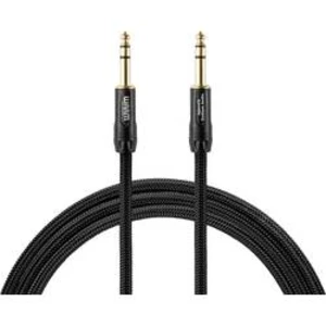 Kabel Warm Audio 55-90046 (3), [1x jack zástrčka 6,3 mm - 1x jack zástrčka 6,3 mm], 6.10 m, černá