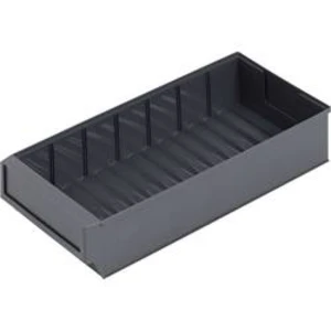 Skladovací box, tmavě šedá, 400 x 183 x 81 mm Alutec 66030, (d x š x v) 400 x 183 x 81 mm, tmavě šedá