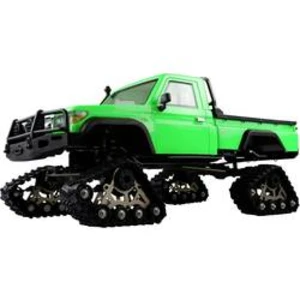 RC model auta Amewi AMXRock RCX8PT Scale Crawler Pick-Up 1:8, RTR grün, komutátorový, 1:8, elektrický RtR, 2,4 GHz