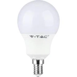 LED žárovka V-TAC 115 230 V, E14, 9 W = 60 W, přírodní bílá , A+ (A++ - E), tvar žárovky, 1 ks