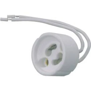 V-TAC Objímka s PVC kabel 3423 GU10 bílá