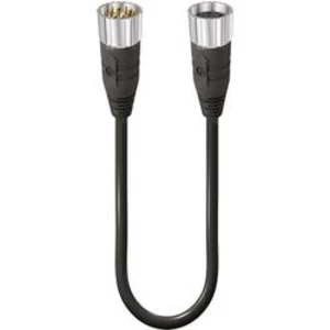 Připojovací kabel pro senzory - aktory Lumberg Automation RSU 19-RKU 19-242/20 M 65810 zástrčka, rovná, spojka, rovná, 20.00 m, 1 ks