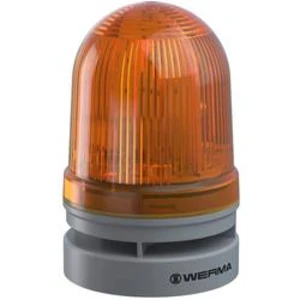 Signální osvětlení Werma Signaltechnik Midi TwinFLASH Combi 12/24VAC/DC YE, 12 V/DC, 110 dB, N/A