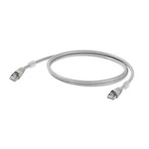 Síťový kabel RJ45 Weidmüller 1165940060, CAT 6A, S/FTP, 6.00 m, šedá