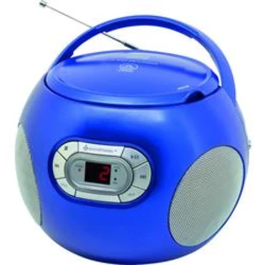 CD-rádio soundmaster SCD2120BL, AUX, CD, modrá