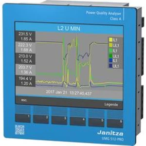 Analyzátor kvality napětí Janitza UMG 512-PRO 5217011