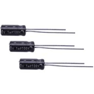 Elektrolytický kondenzátor Jamicon TKR221M1CE11M, THT, 220 µF, 16 V, 20 %, 1 ks