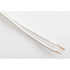 Kabel V03VH-H 2x0,75 dvojlinka bílá (CYH)