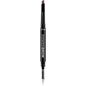 Revolution Relove Power Brow tužka na obočí s kartáčkem odstín Dark Brown 0,3 g