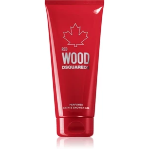 Dsquared2 Red Wood sprchový a koupelový gel pro ženy 200 ml