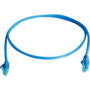 Síťový kabel RJ45 Telegärtner L00000E0068, CAT 5e, U/UTP, 1.00 m, nebeská modř