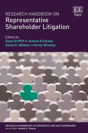 Research Handbook on Representative Shareholder Litigation