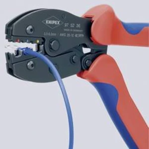 Krimpovací kleště pro izolované konektory Knipex 97 52 36, 220 mm