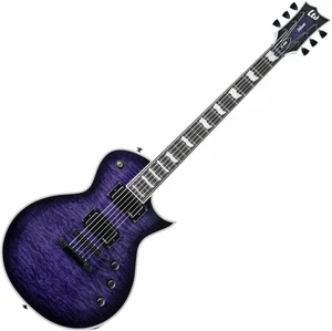 ESP LTD EC-1000 QM See Thru Purple Sunburst Gitara elektryczna