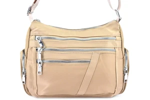 Dámská kabelka crossbody - béžová