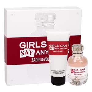 Zadig & Voltaire Girls Can Say Anything darčeková kazeta parfumovaná voda 50 ml + telové mlieko 100 ml pre ženy