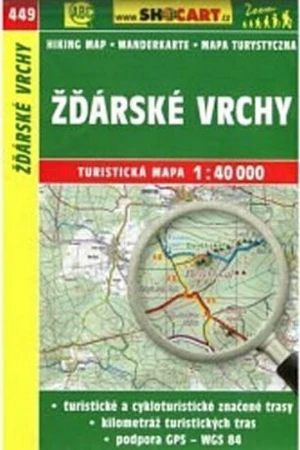 Žďárské vrchy 1:40 000